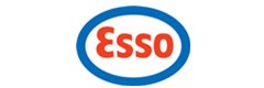 Price display for Esso gas stations