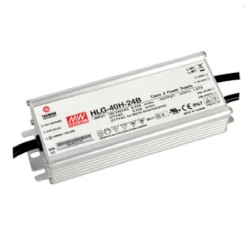 HLG-40H-24AB 40W 24V IP67 MEANWELL LED Driver Dimmable