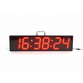 6-Inch Large Red LED Digital Wall Clock