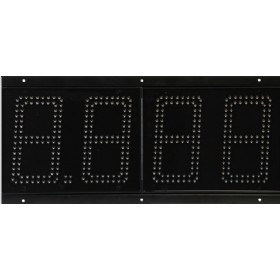 6 Inch IP67 Red LED Gas Price Sign 8.888