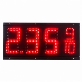 8 Inch IP67 Red LED Gas Price Sign 8.889-10