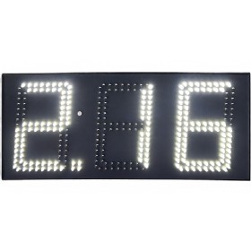 8 Inch white LED Gas Price Signs 8.88 - CREE LEDs