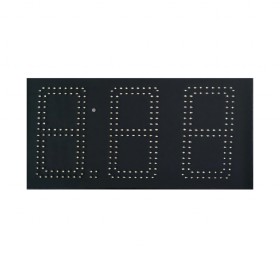 8 Inch white LED Gas Price Signs 8.88 - CREE LEDs