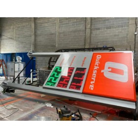 12 Inch IP67 LED Gas Price Sign 8.88-9-10