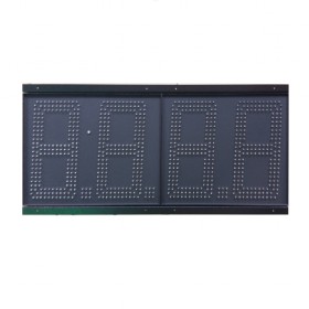 12 Inch IP67 Red LED Gas Price Sign 88.88