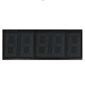 12 Inch IP67 Red LED Gas Price Sign 888.88