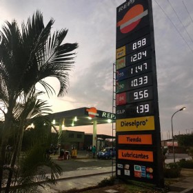 12 Inch white LED Gas Price Signs 88.88 - CREE LEDs