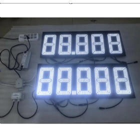 Painel LED Preço Combustível 16 Polegadas para Tótem 88.888