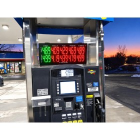 Pump Topper Custom-5-Grade LED Gas Price Signs