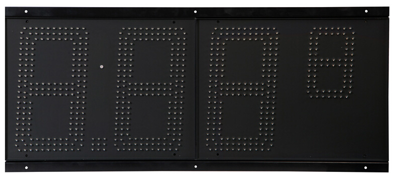 Waterproof LED fuel price digit module