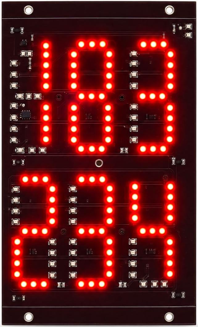 Single grade digits PCB